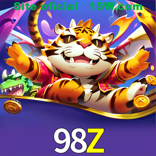 Imagem promocional da 98Z mostrando a plataforma e suas vantagens